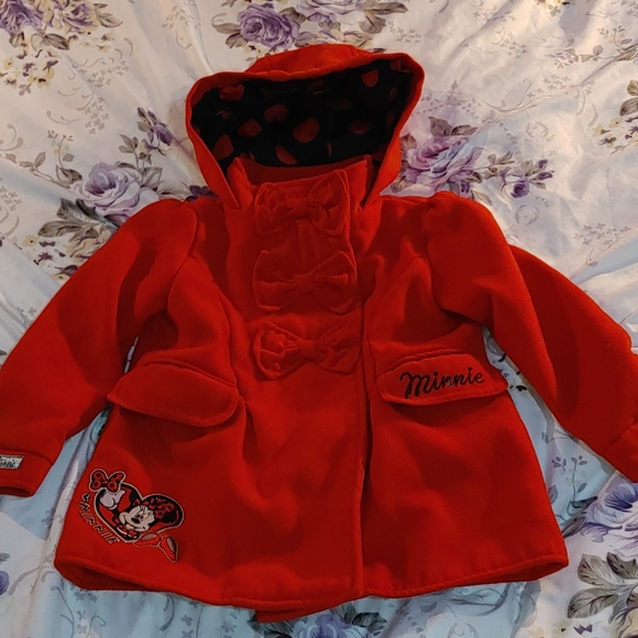 Cute Minnie Mouse pea coat - Picture 3 of 3